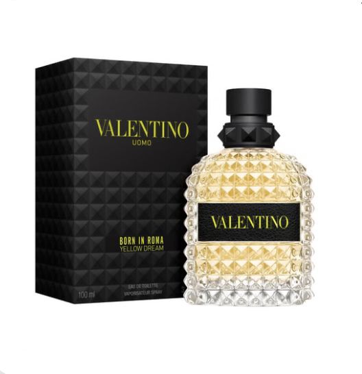 Valentino Uomo Born in Roma Yellow Dream For Men 3.4 oz EDP Spray