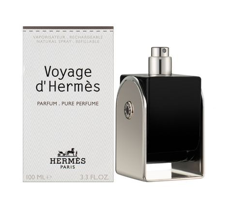 Voyage D'Hermes By Hermes Unisex 3.3 oz Pure Perfume Spray (Refillable)