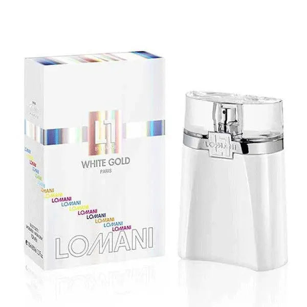 White Gold By Lomani For Men 3.4 oz EDT Spray - perfumesandrea