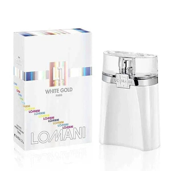 White Gold By Lomani For Men 3.4 oz EDT Spray - perfumesandrea