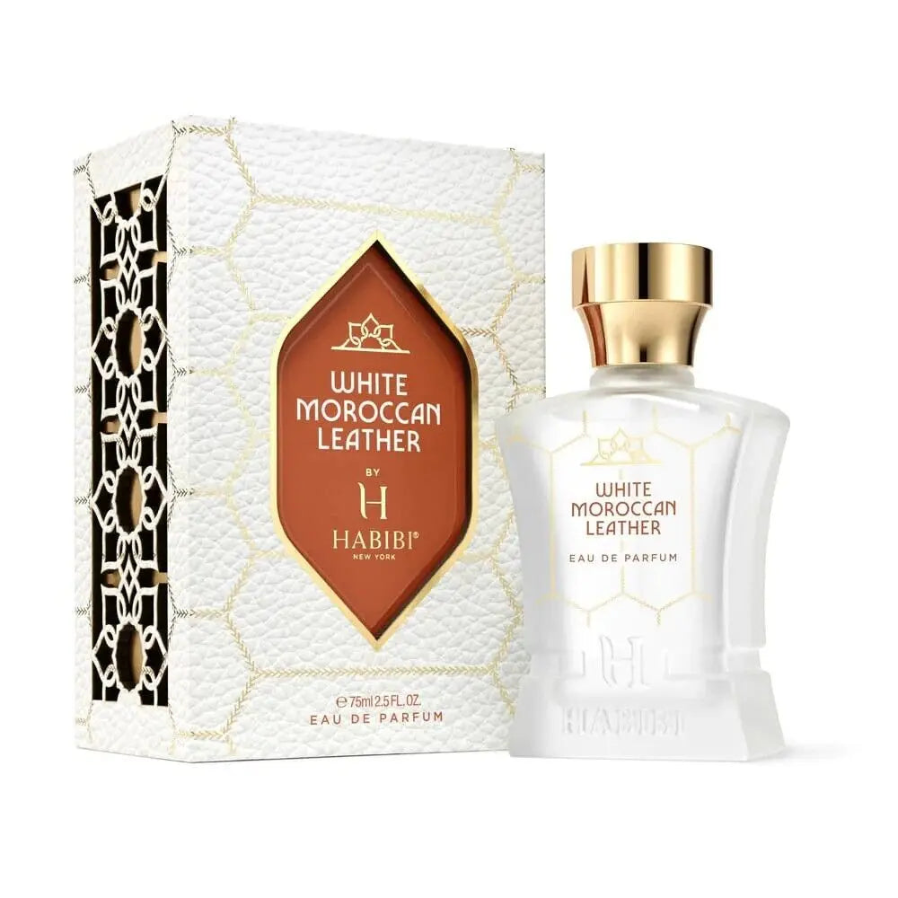 White Moroccan Leather By Habibi For Men 2.5 oz EDP Spray - perfumesandrea