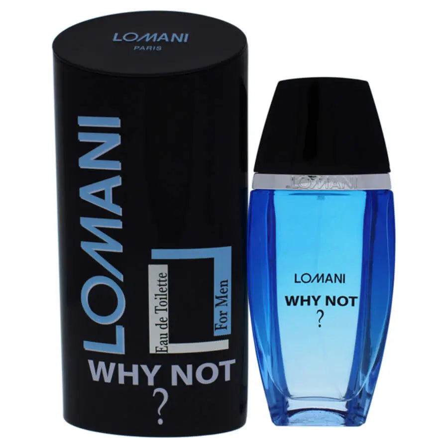 Why Not By Lomani For Men 3.4 oz EDT Spray - perfumesandrea