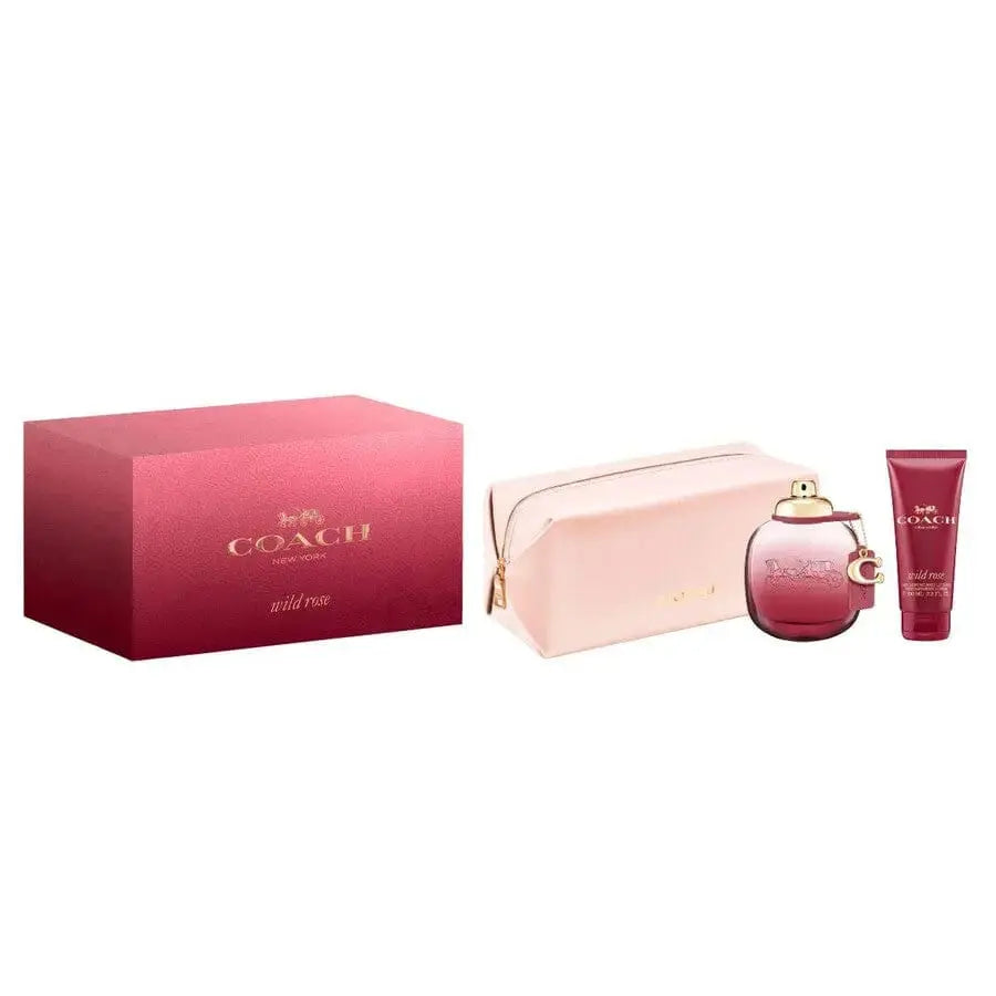 Wild Rose By Coach For Women 3Pcs Set EDP Spray Coach