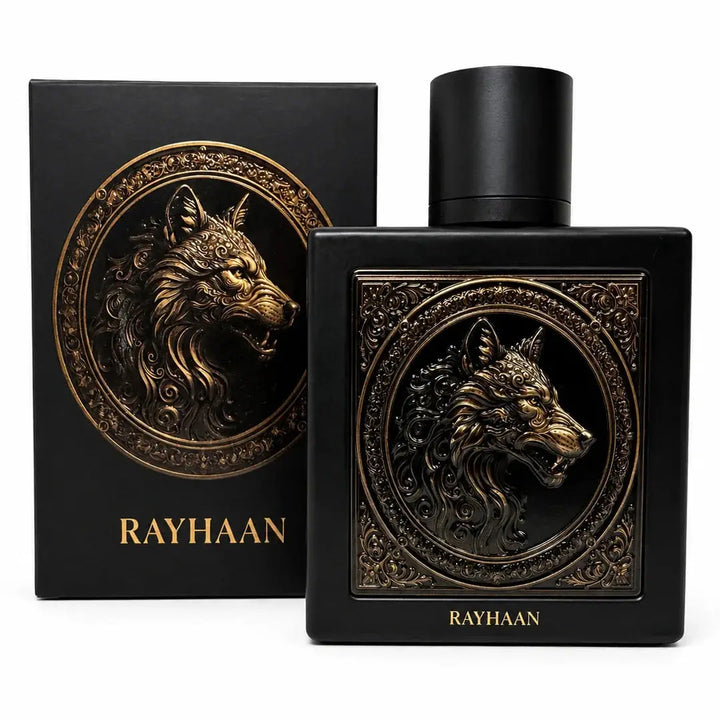 Wolf by Rayhaan for Men 3.4oz EDP perfume bottle