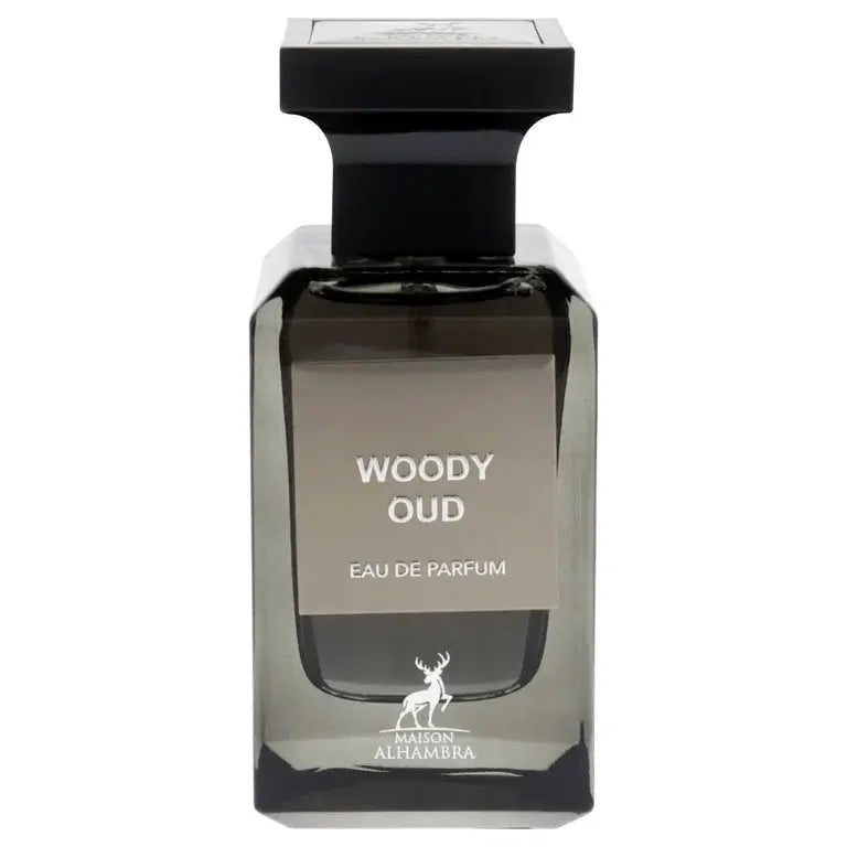 Woody Oud By Maison Alhambra For Men 2.7oz EDP Spray - perfumesandrea