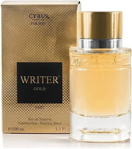 Writer Gold By Cyrus 3.3oz For Men EDP Spray