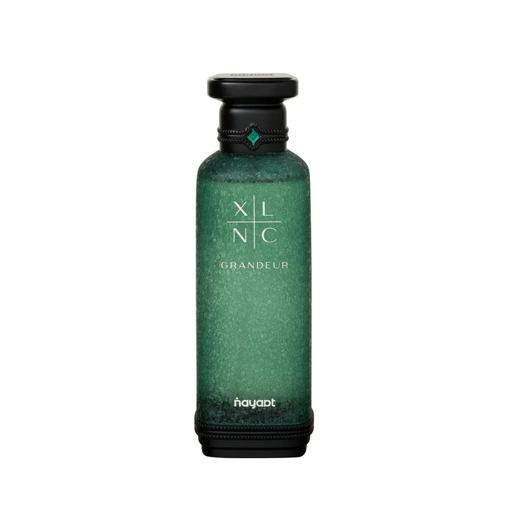XLNC Grandeur by Nayaat 6.8oz EDP bottle detail