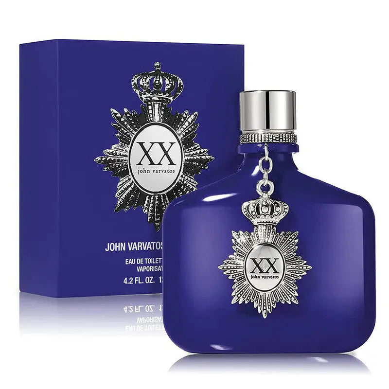 XX Indigo by John Varvatos for Men 4.2oz EDP Spray perfume bottle
