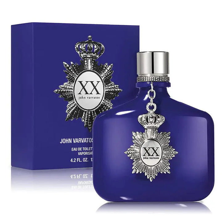 XX Indigo by John Varvatos for Men 4.2oz EDP Spray perfume bottle
