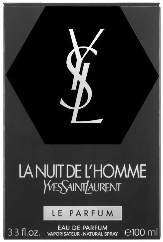 YSL La Nuit De L’Homme Le Parfum 3.3 oz M EDP Spray YSL