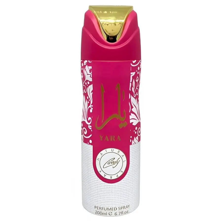 Yara Candy Lattafa for Women 6.6oz body spray
