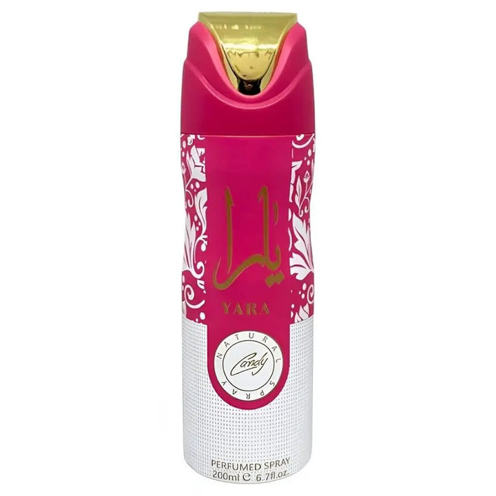 Yara Candy Lattafa for Women 6.6oz body spray