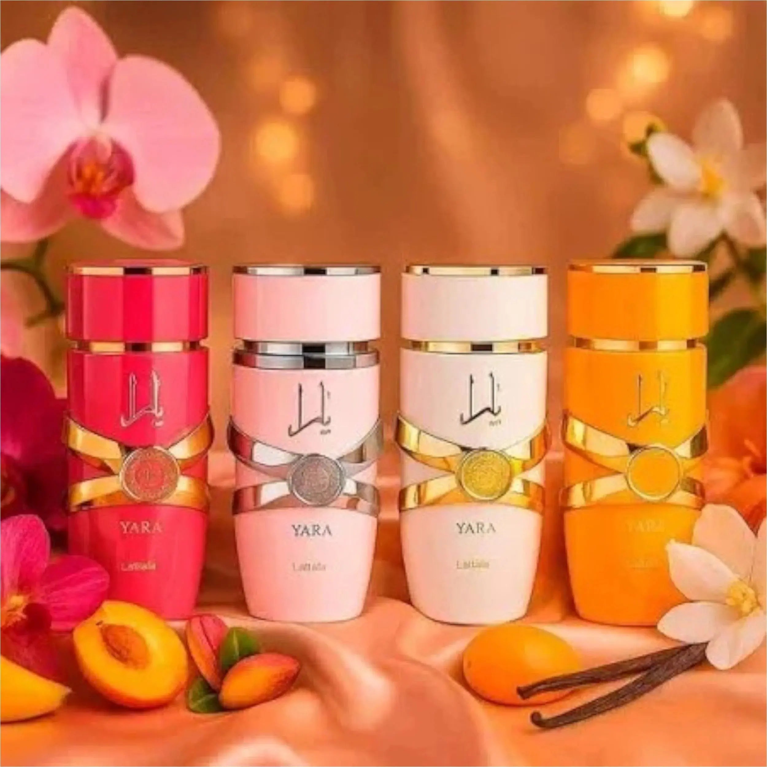 Yara Lattafa sweet feminine fragrance collection