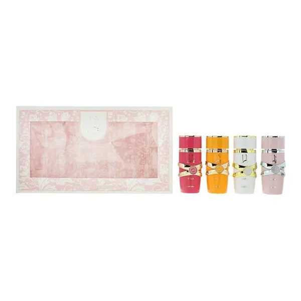 Yara Collection By Lattafa – Women's 4-Piece EDP Miniature Set