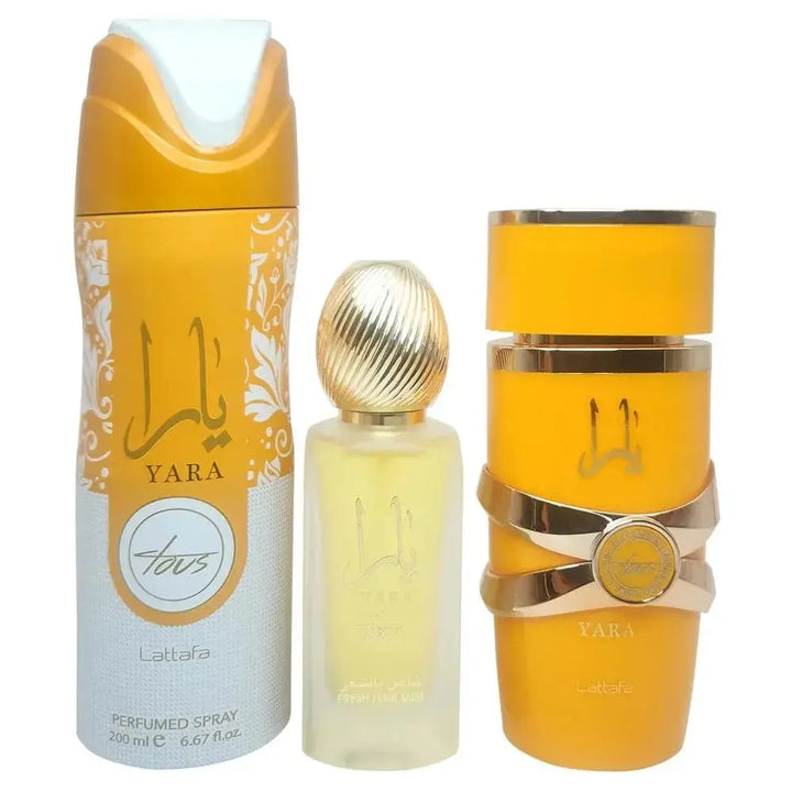 Lattafa Ladies Yara Tous 3pc Gift Set For Women Lattafa