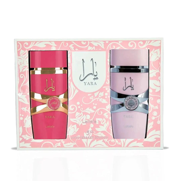 Yara &amp; Candy By Lattafa 2 Pcs Set  EDP Spray Lataffa