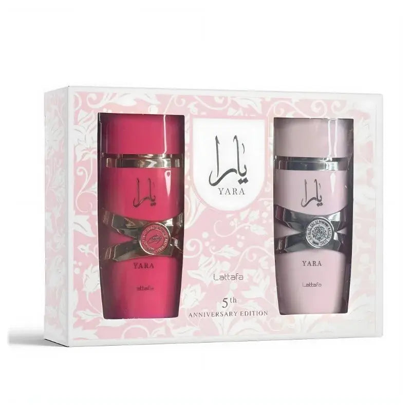 Yara by Lattafa 2Pcs Set  EDP Spray Lataffa