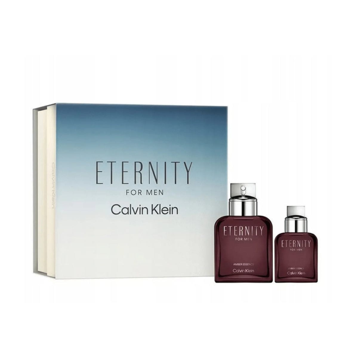 Eternity Amber Essence By Calvin Klein - For Men 2Pcs Gift Set EDP.