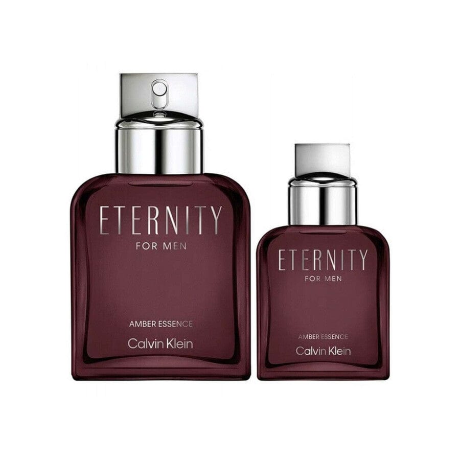 Eternity Amber Essence By Calvin Klein - For Men 2Pcs Gift Set EDP.