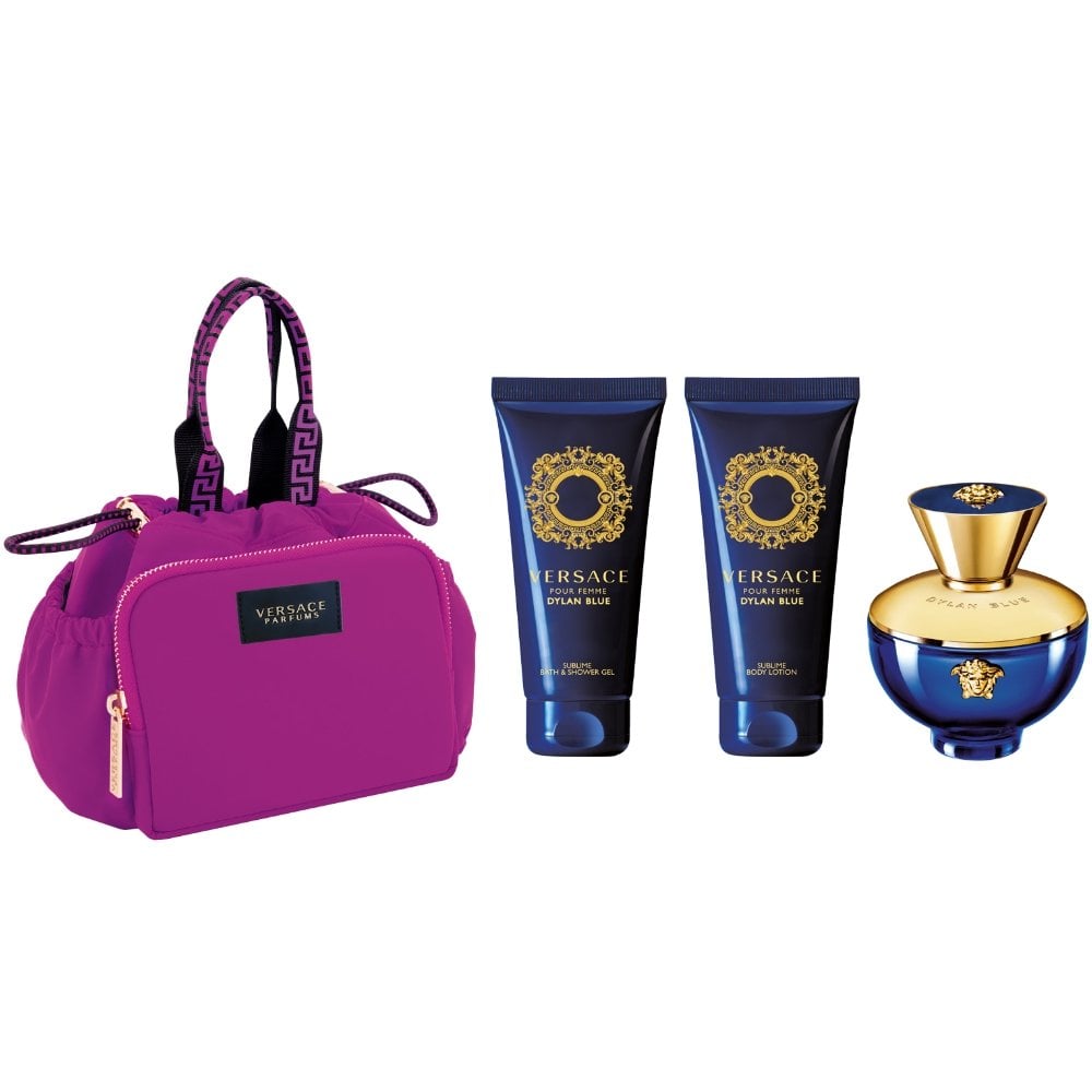 Versace Dylan Blue Pour Femme (3pc Gift Set) For Women EDT