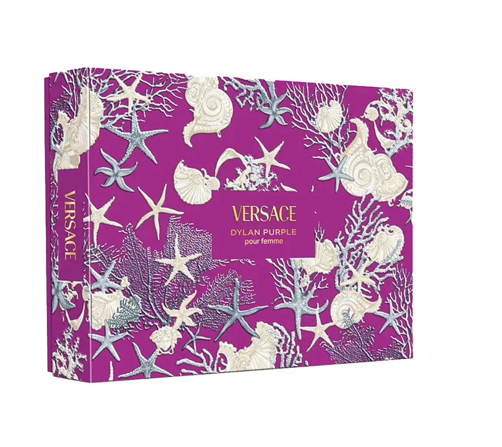 Dylan Purple by Versace - Women's 4Pcs Gift Set EDP.