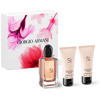 Armani Sì By Giorgio Armani (3pc Gift Set) For Women EDP