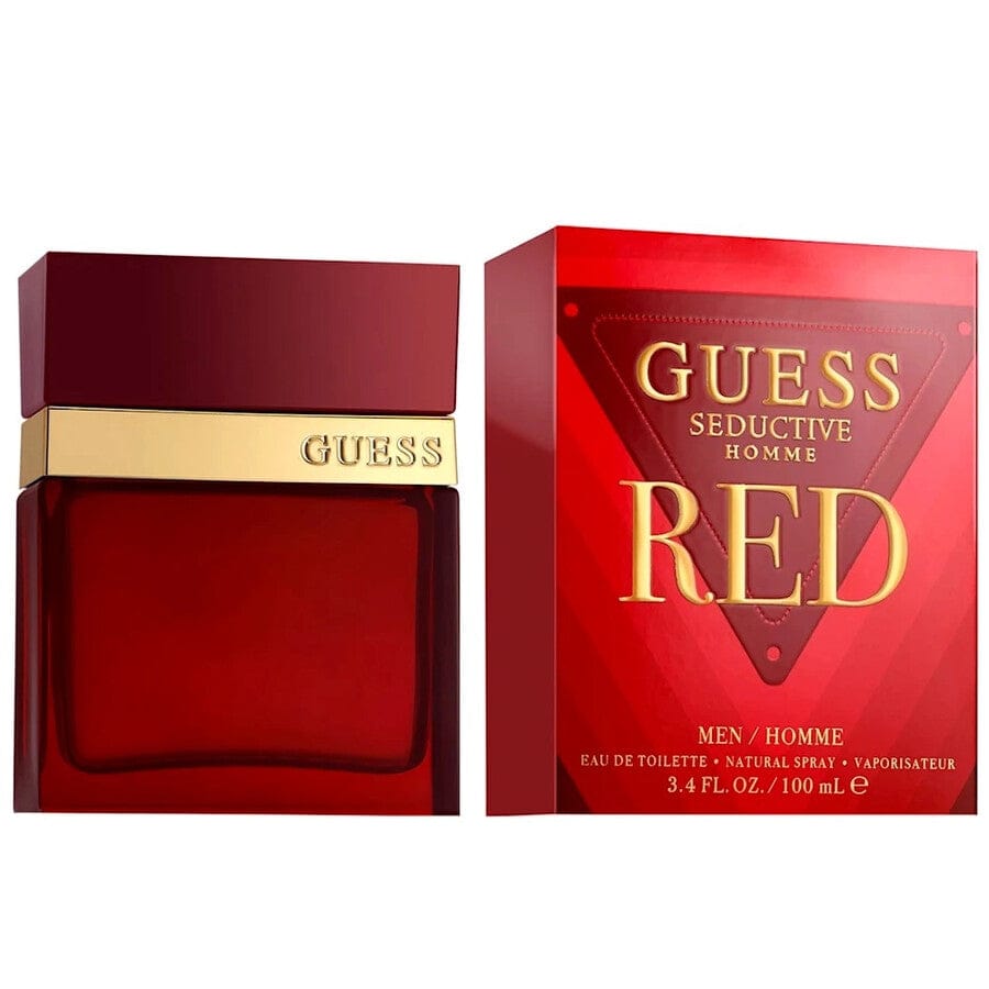 Seductive Red By Guess - For Men 3.4oz Eau De Toilette.