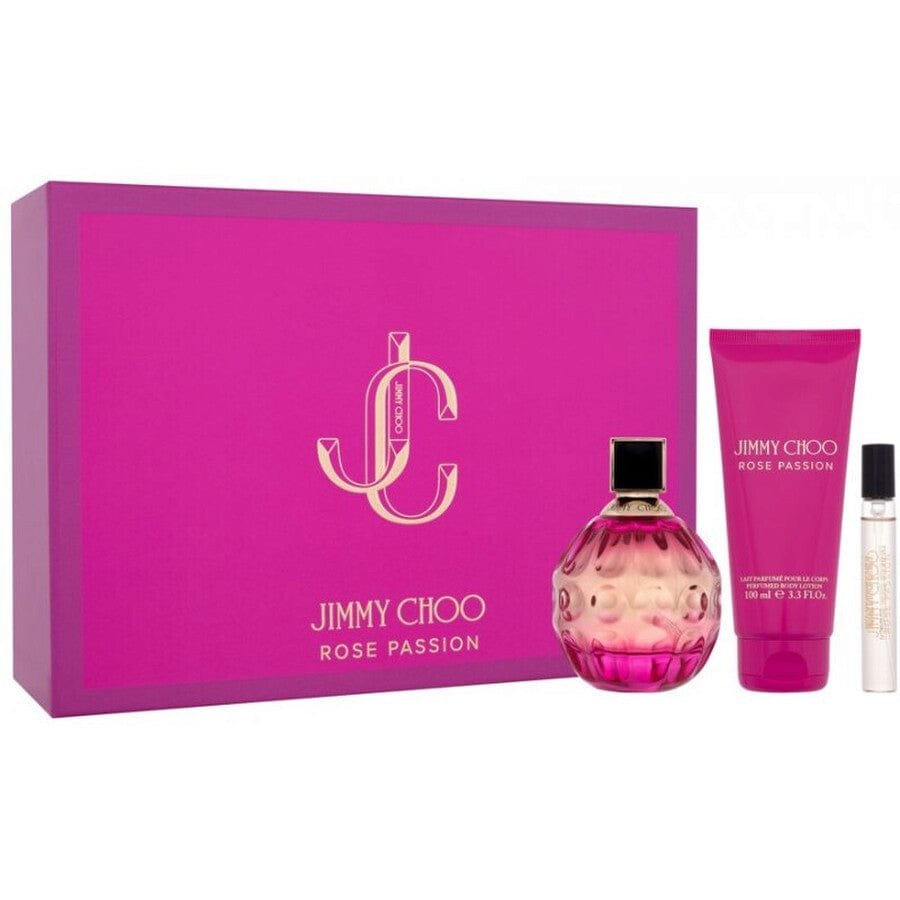 Rose Passion By Jimmy Choo Women’s Eau de Parfum 3Pcs Set