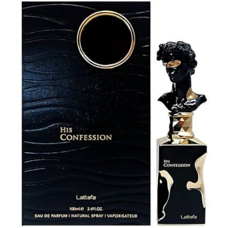 His Confession By Lattafa Men's Eau De Parfum 3.4oz