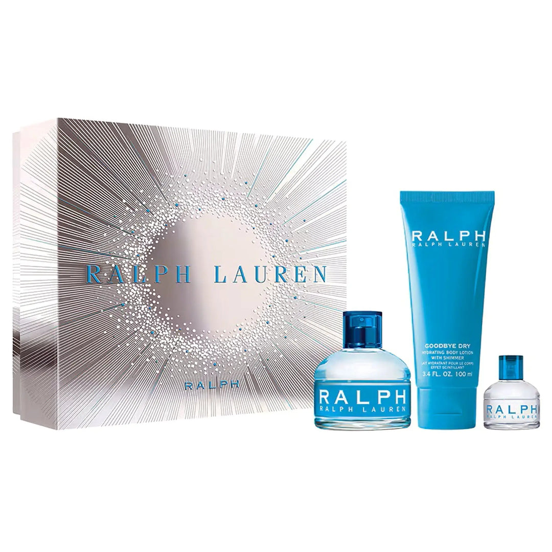 Ralph 3-Pieces Set By Ralph Lauren For Women 3.4oz EDT Spray