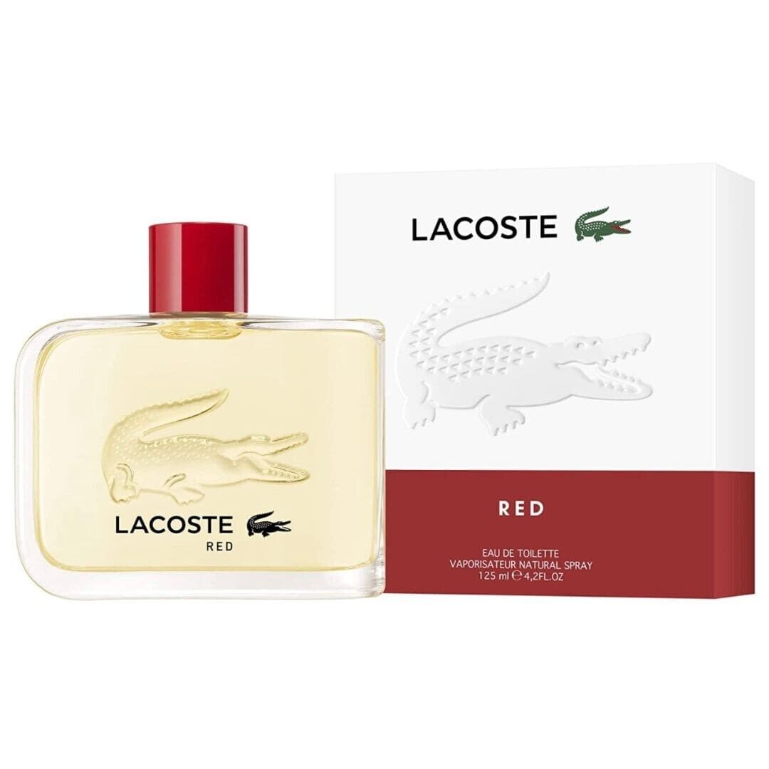 Lacoste Red For Men 4.2 oz Eau De Toilette Spray