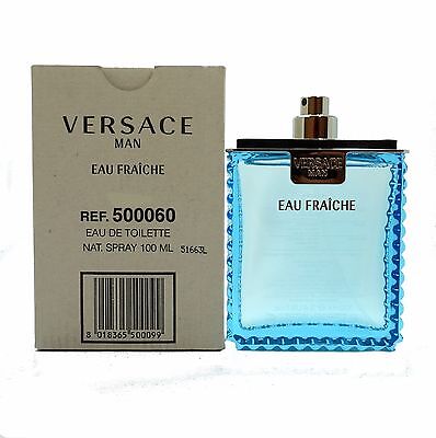 Versace Man Fraiche 3.4 oz Eau De Toilette Spray For Men (Tester)