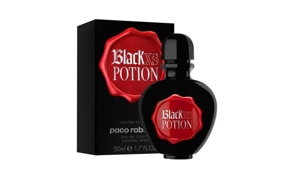 Black Xs Potion By Paco Rabanne Limited Edition For Women 1.7 oz EDT Spray