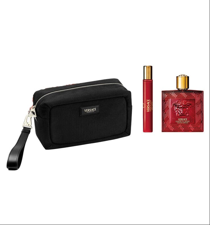 Eros Flame by Versace - For Men 3Pcs Gift Set EDP.