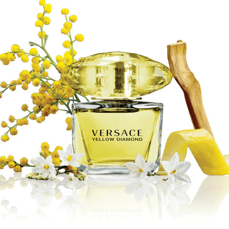 Yellow Diamond by Versace - For Women 4Pcs Gift Set EDT