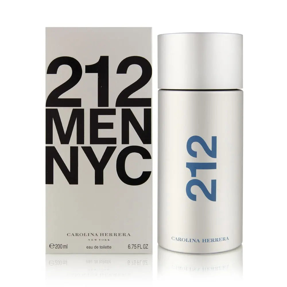 212 Men Nyc By Carolina Herrera For Men 6.7 oz EDT Spray - perfumesandrea