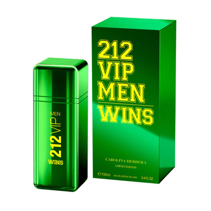 212 Vip Men Wins By Carolina Herrera For Men 3.4 oz EDP Spray
