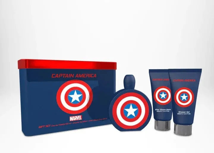 Captain America Set 3p 3.4oz M Spray perfumesandrea