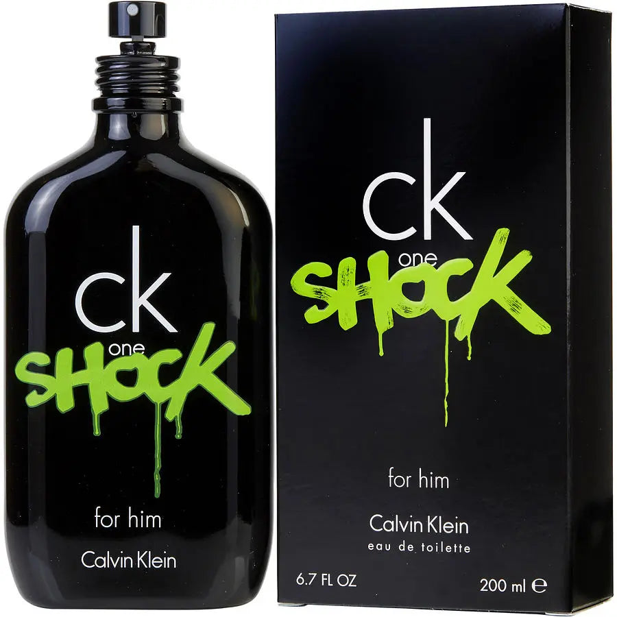 Ck One Shock 6.7 oz M Eau De Toilette Spray - perfumesandrea