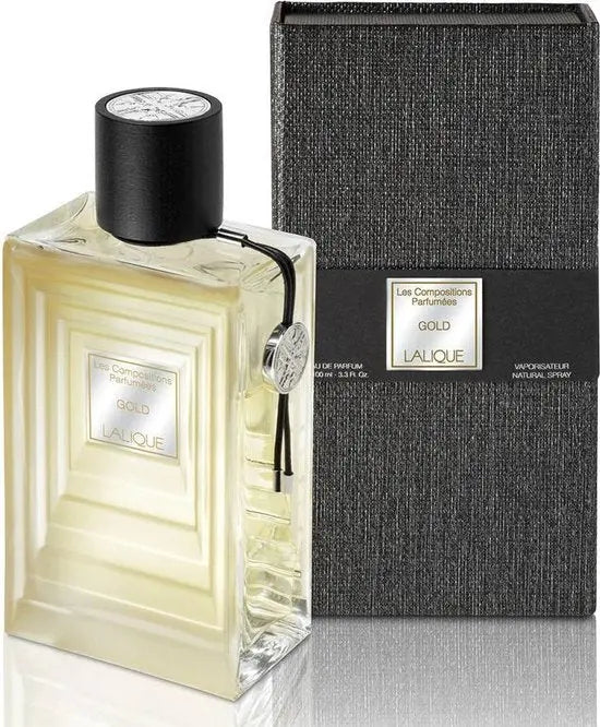 Compositions Gold By Lalique Unisex 3.3 oz EDP Spray - perfumesandrea