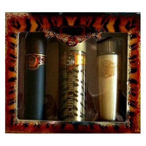 Cuba Tiger Set 3p 3.4 oz W EDP Spray - perfumesandrea