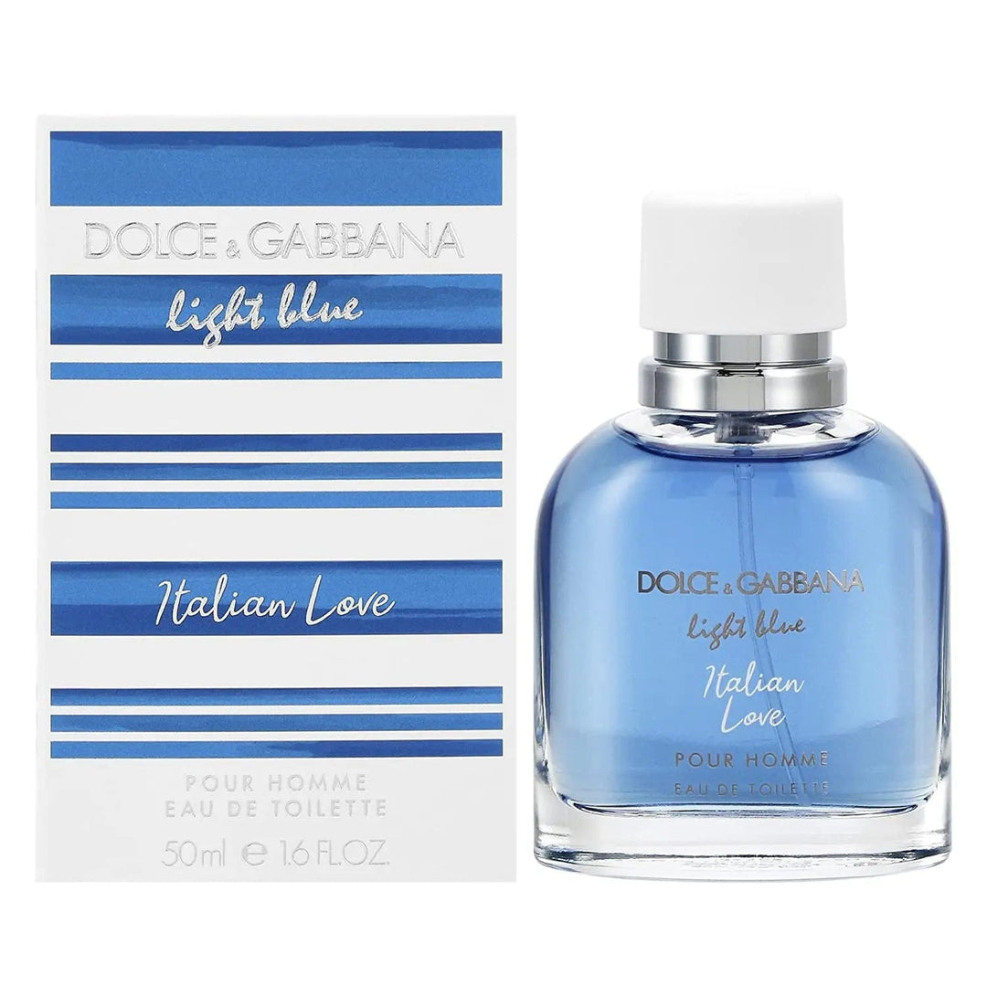 Dolce &amp; Gabbana Light Blue Italian Love EDT for Men 1.6 fl oz Spray perfumesandrea