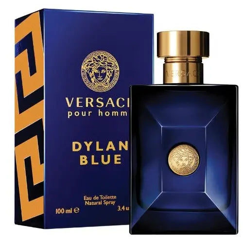Dylan Blue By Versace For Men 3.4 oz EDT Spray - perfumesandrea