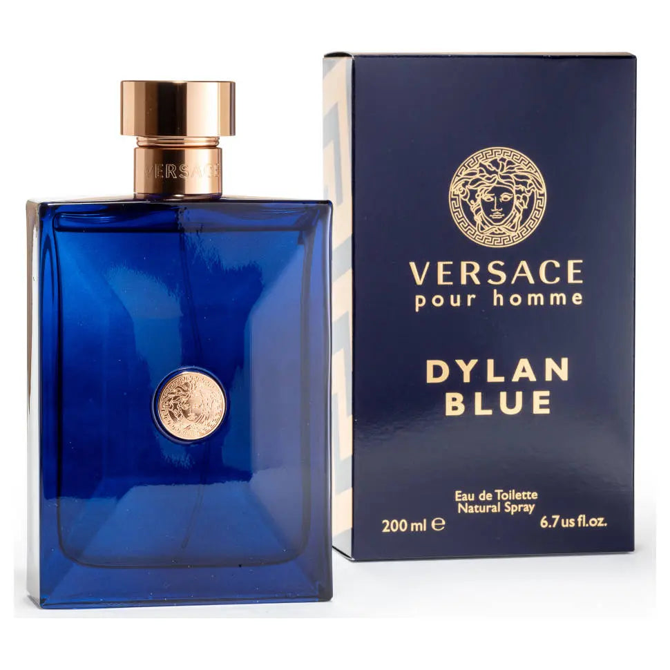 Dylan Blue By Versace For Men 6.7 oz EDT Spray - perfumesandrea