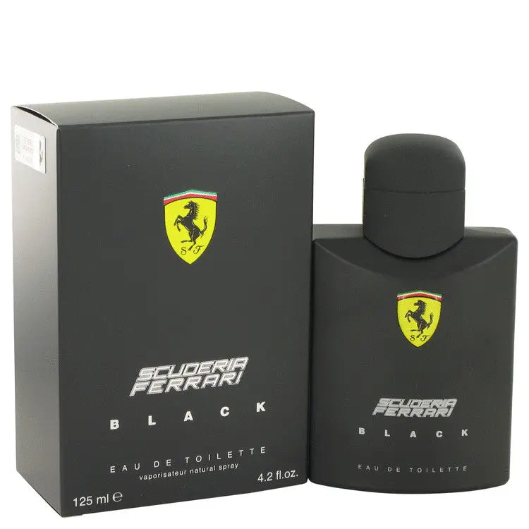 Ferrari Black By Ferrari 4.2 oz M EDT Spray - perfumesandrea