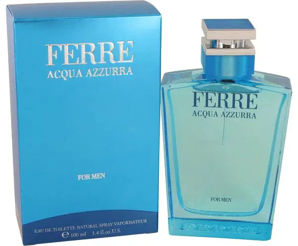 Ferre Acqua Azzurra 3.4oz M EDT Spray - perfumesandrea