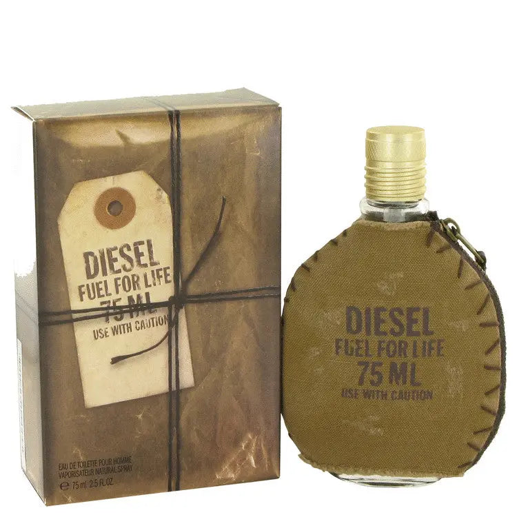 Fuel Life By Diesel For Men 2.5oz EDT Spray - perfumesandrea
