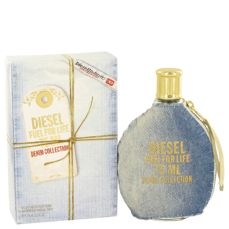 Fuel Life Denim By Diesel For Women 2.5oz EDT Spray - perfumesandrea