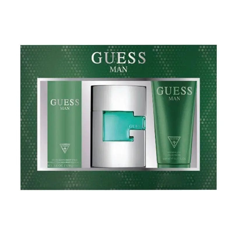 Green By Guess For Men (3pc Gift Set) - perfumesandrea