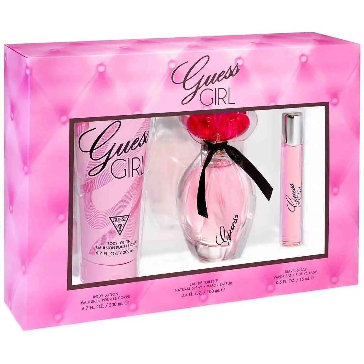 Guess Girl Set 3p 3.4 oz W EDT Spray - perfumesandrea